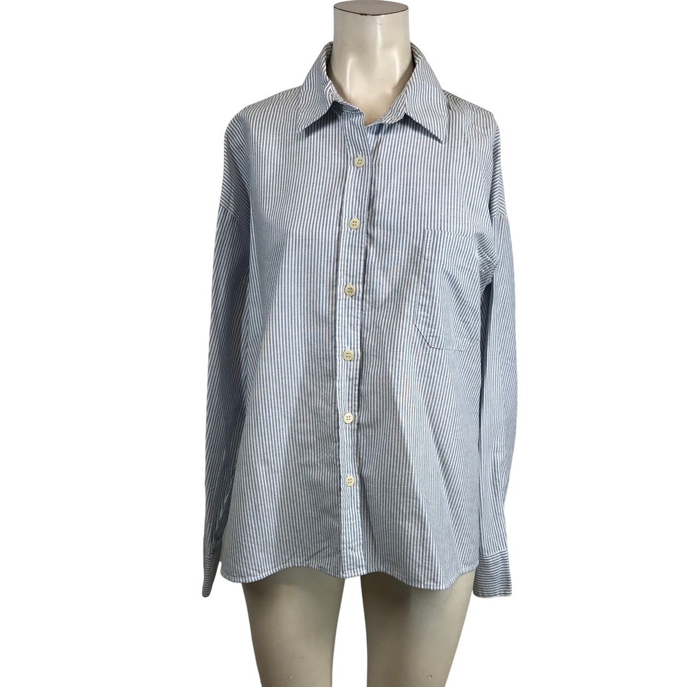 Djerf Avenue striped breezy shirt